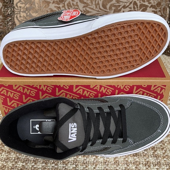 Vans Men’s Bearcat Charcoal/White/Black Men’s - Picture 5 of 16